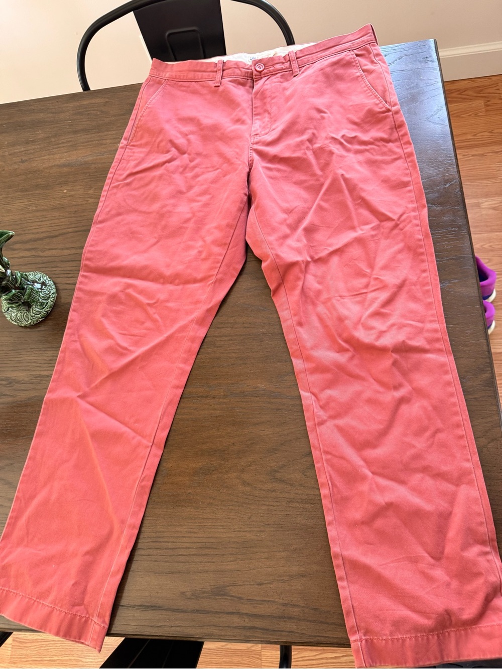 Nantucket Red Casual Straight-Leg Pants